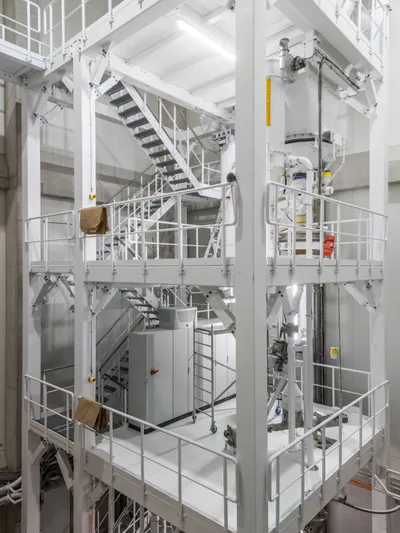 Lebensmittelproduktion Architektur