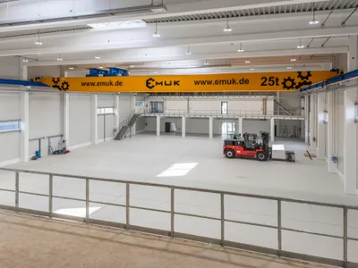 EMUK Gebäude von Innen